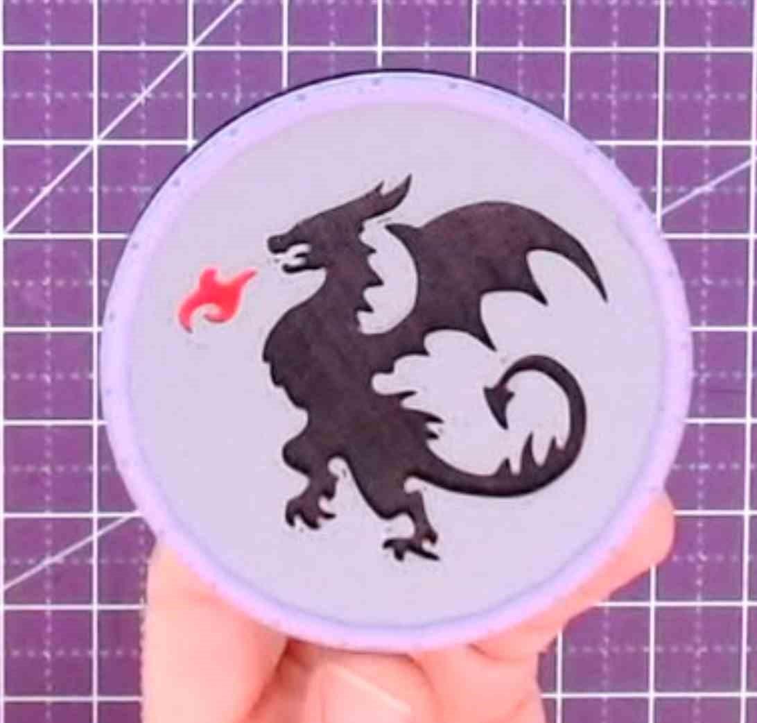 Dragon coaster 3d model