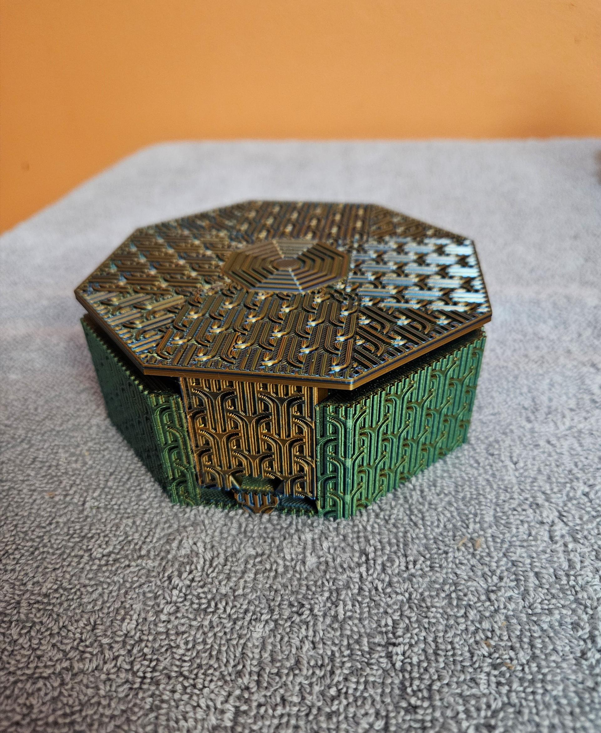 Ornate Puzzle Box 3d model