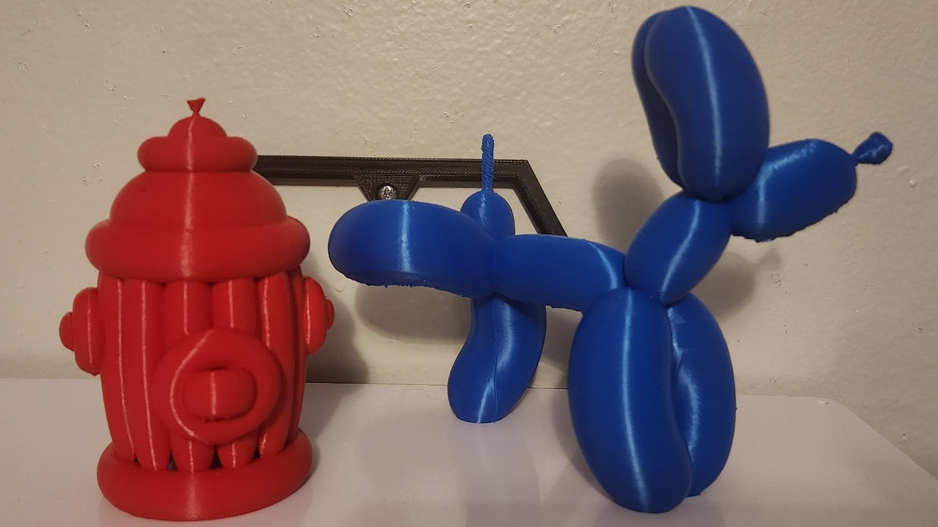 Peeing Balloon Dog 3d model