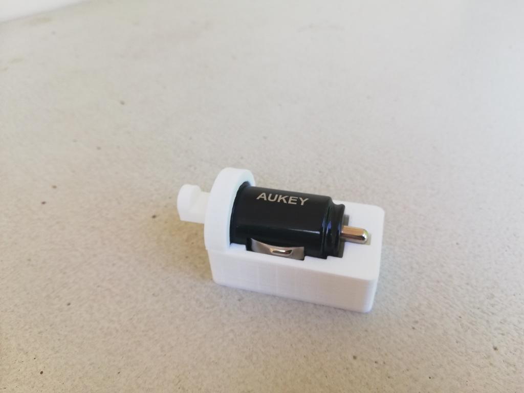Car charger AUKEY CC-S1 support and pull tool 3d model