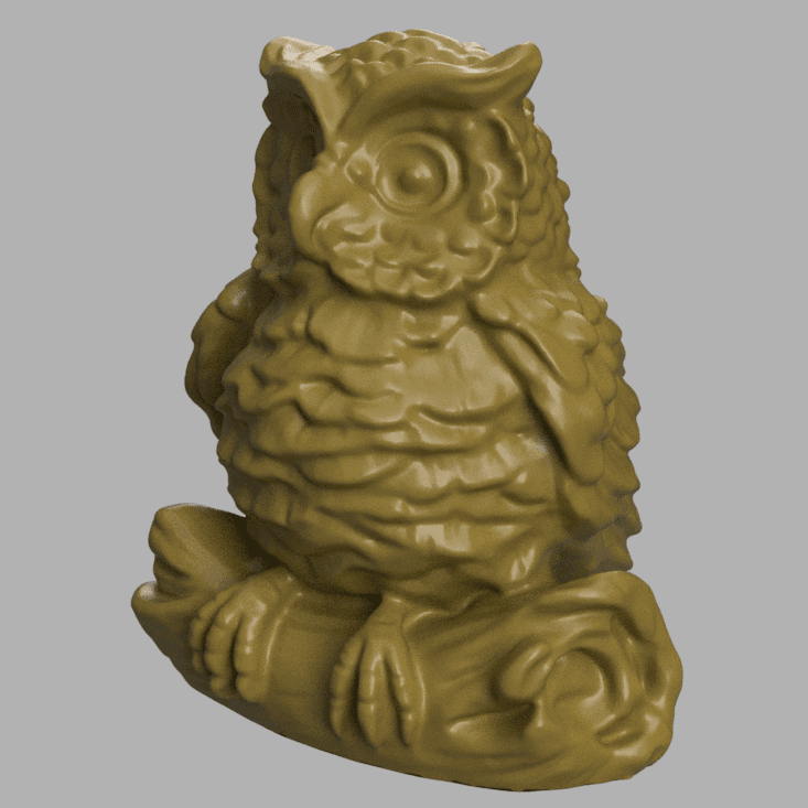 Owl 2 3d model