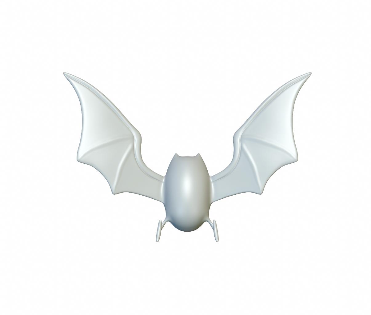 Pokemon Golbat #42 - Optimized for 3D Printing 3d model