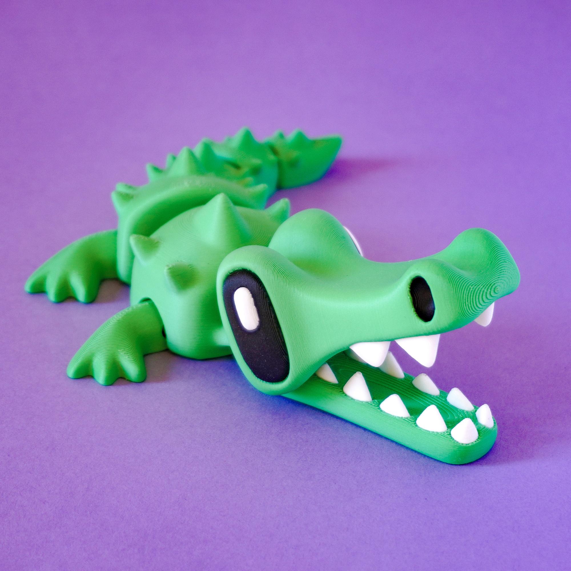 Blob Crocodile  3d model