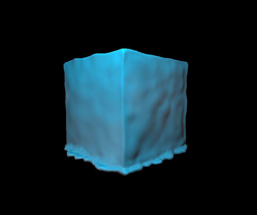 Gelatinous Cube - Gelatinous Cube - 3d model render - D&D - 3d model