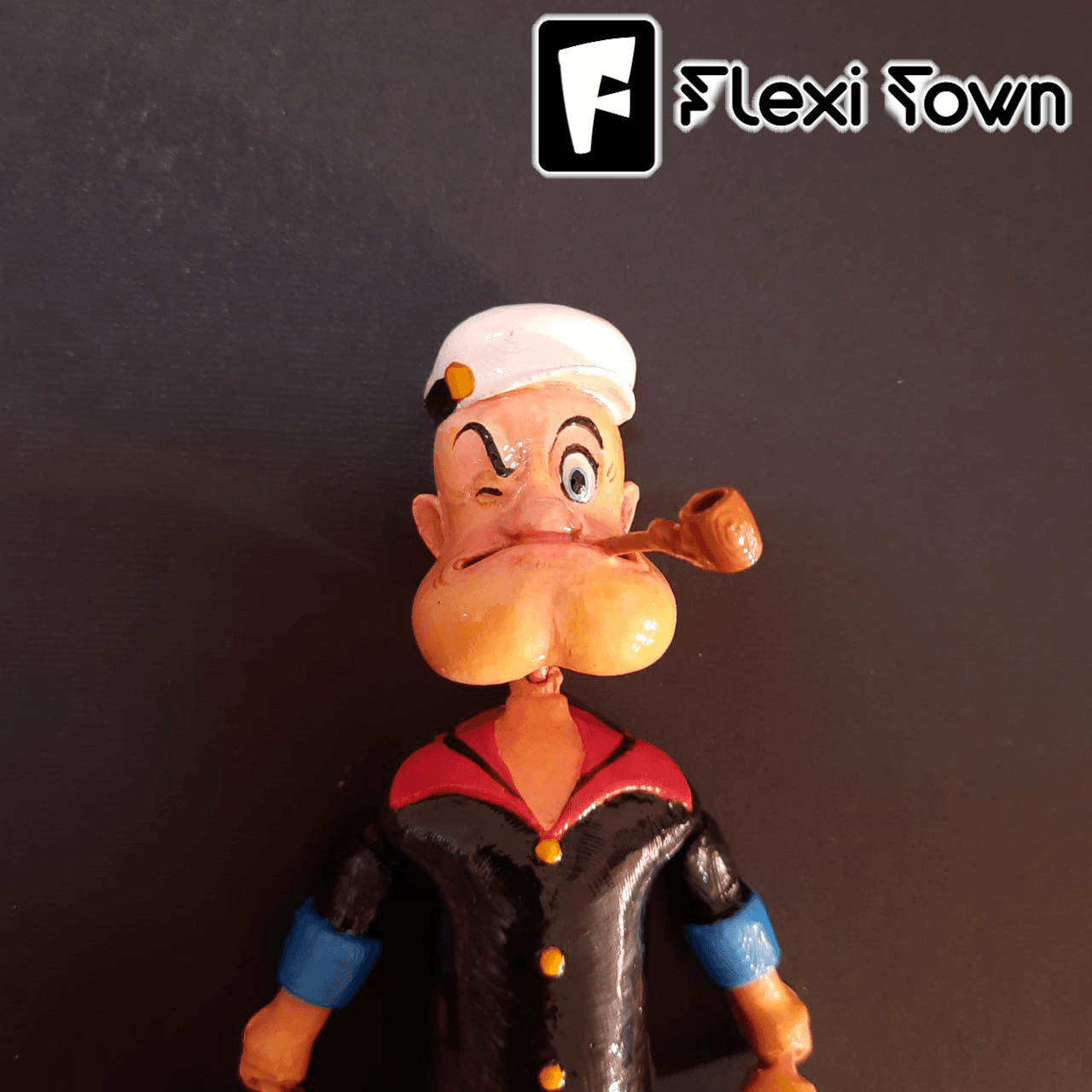 Flexi Print-in-Place Popeye 3d model