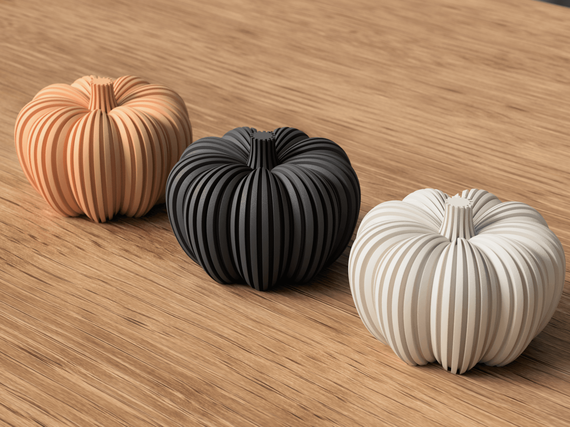 Halloween Pumpkin (tealight compatible) 3d model