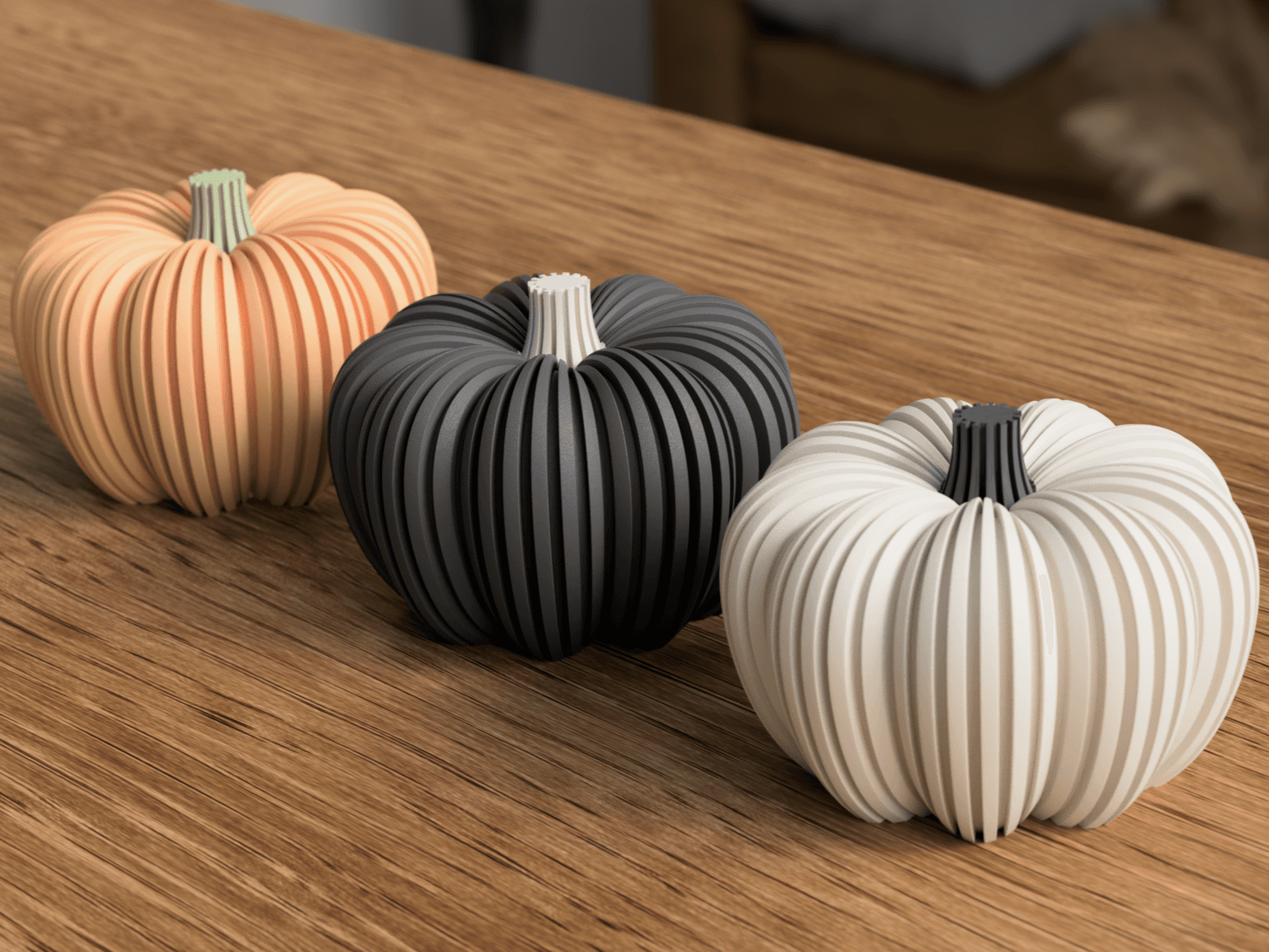 Halloween Pumpkin (tealight compatible) 3d model