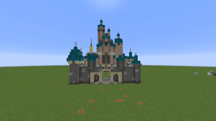 Sleeping Beauty Castle II 3d model