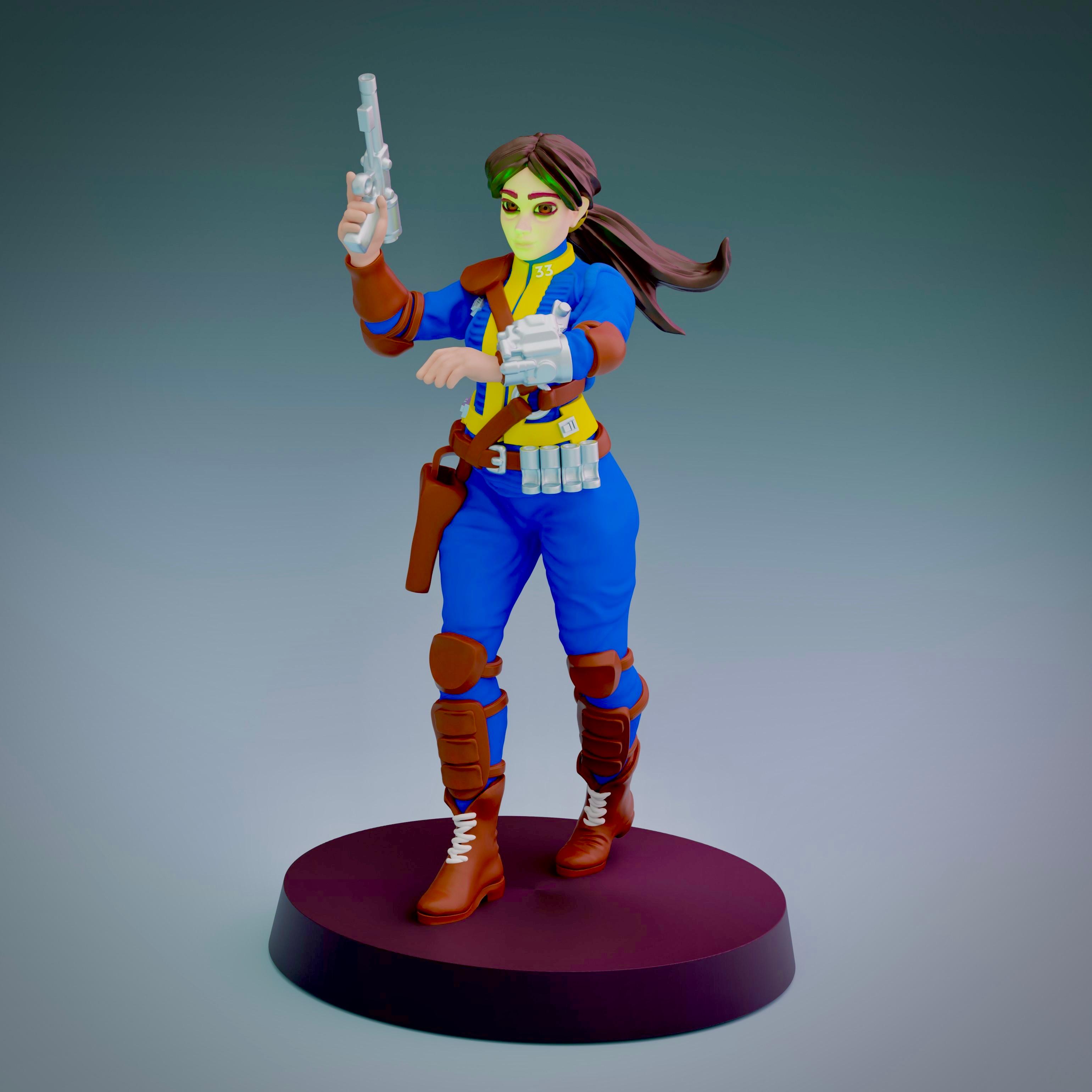 FREE MINI- Lucy MacLean from Fallout TV 3d model