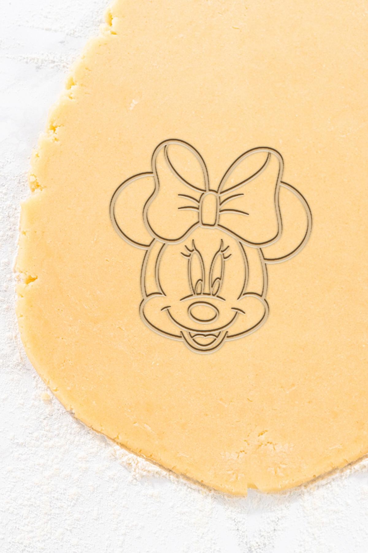 Minnie Cookie Cutter, Biscuit Cutter 3d model