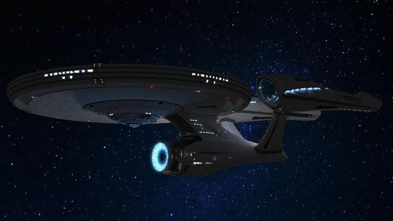 Minecraft USS Enterprise 3d model