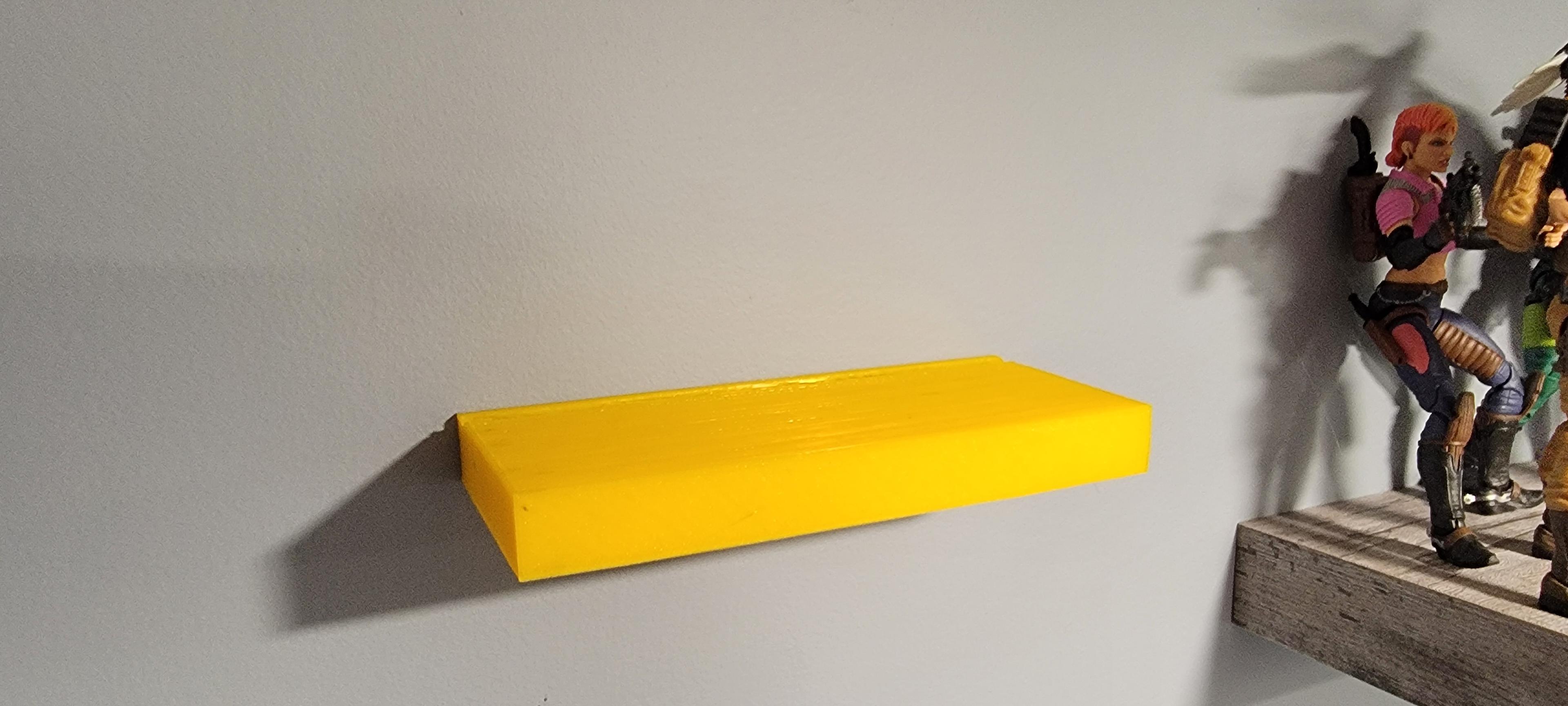 Floating Shelf for 3D printed bears 3d model