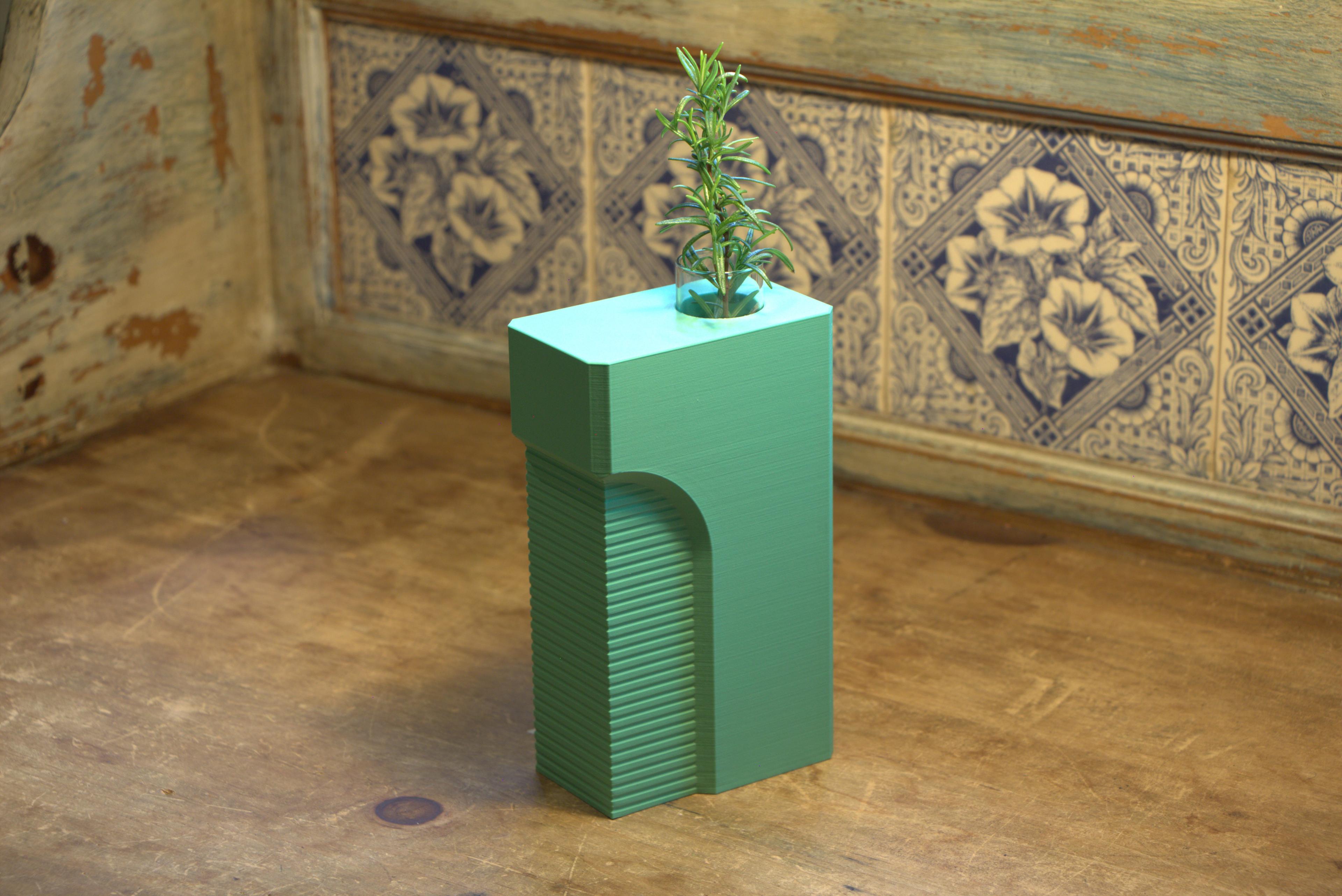 ARCH Neo-Brutalist Vase 3d model
