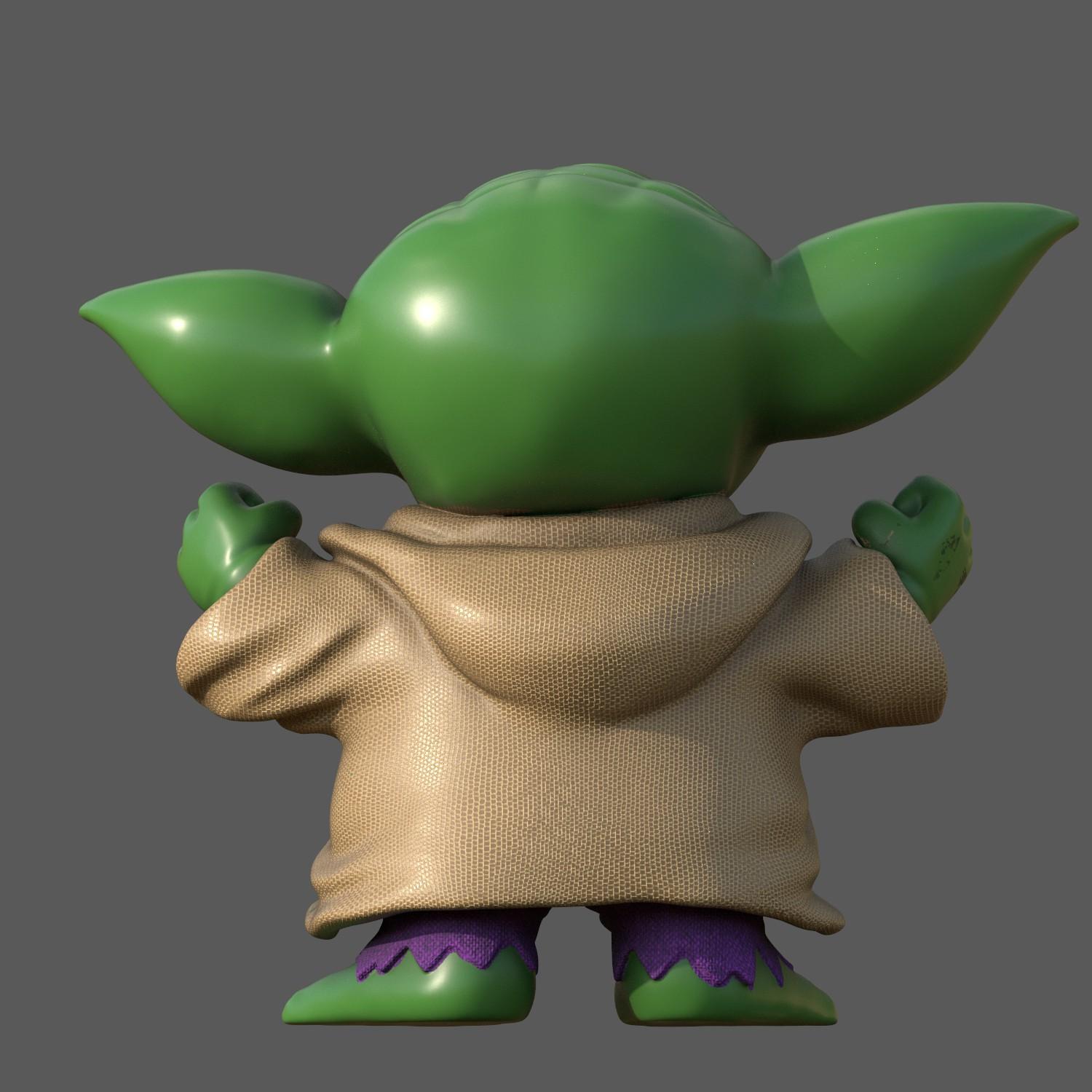 Yoda Hulk 3d model