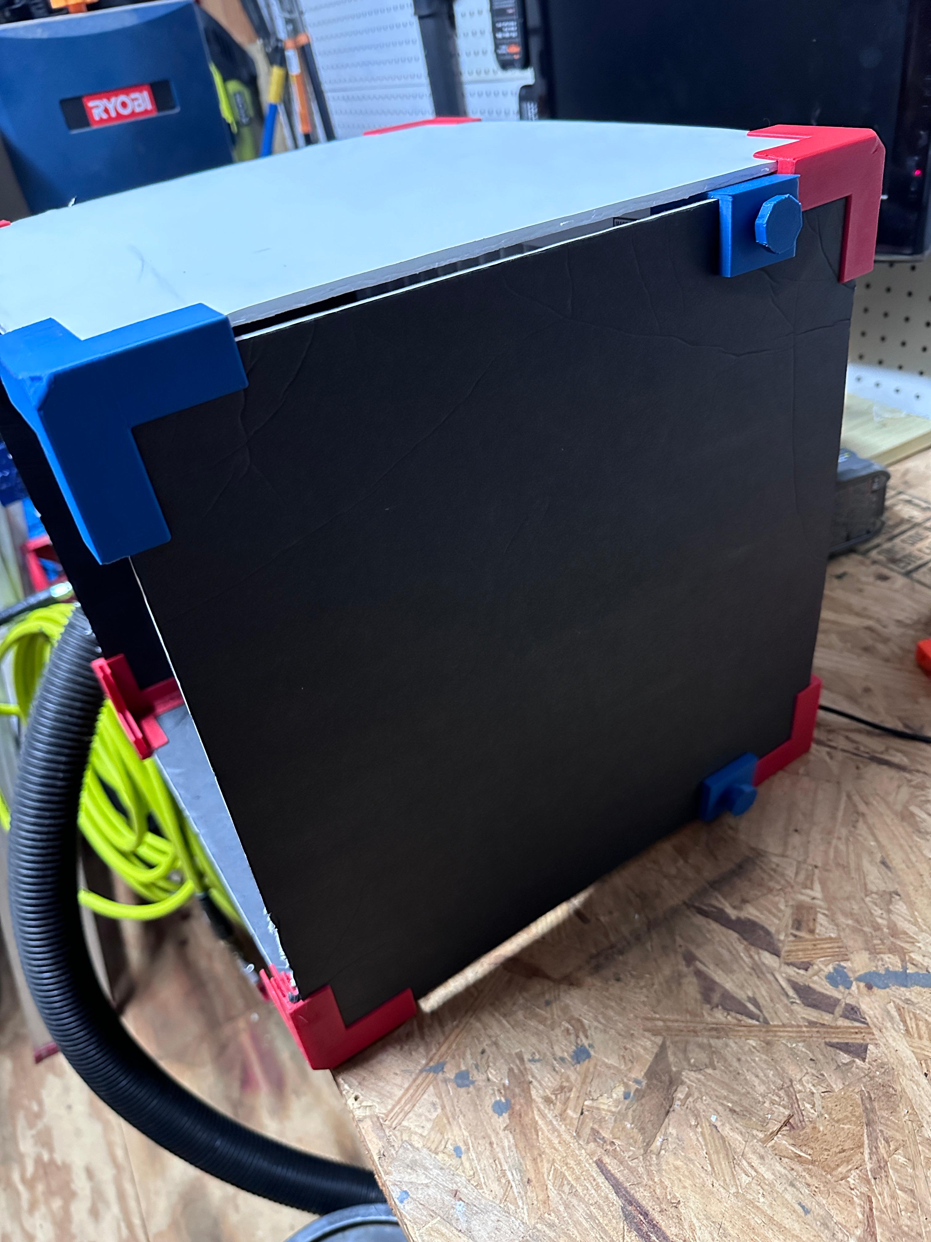 DIY Spray Booth/ Printer Enclosure 3d model