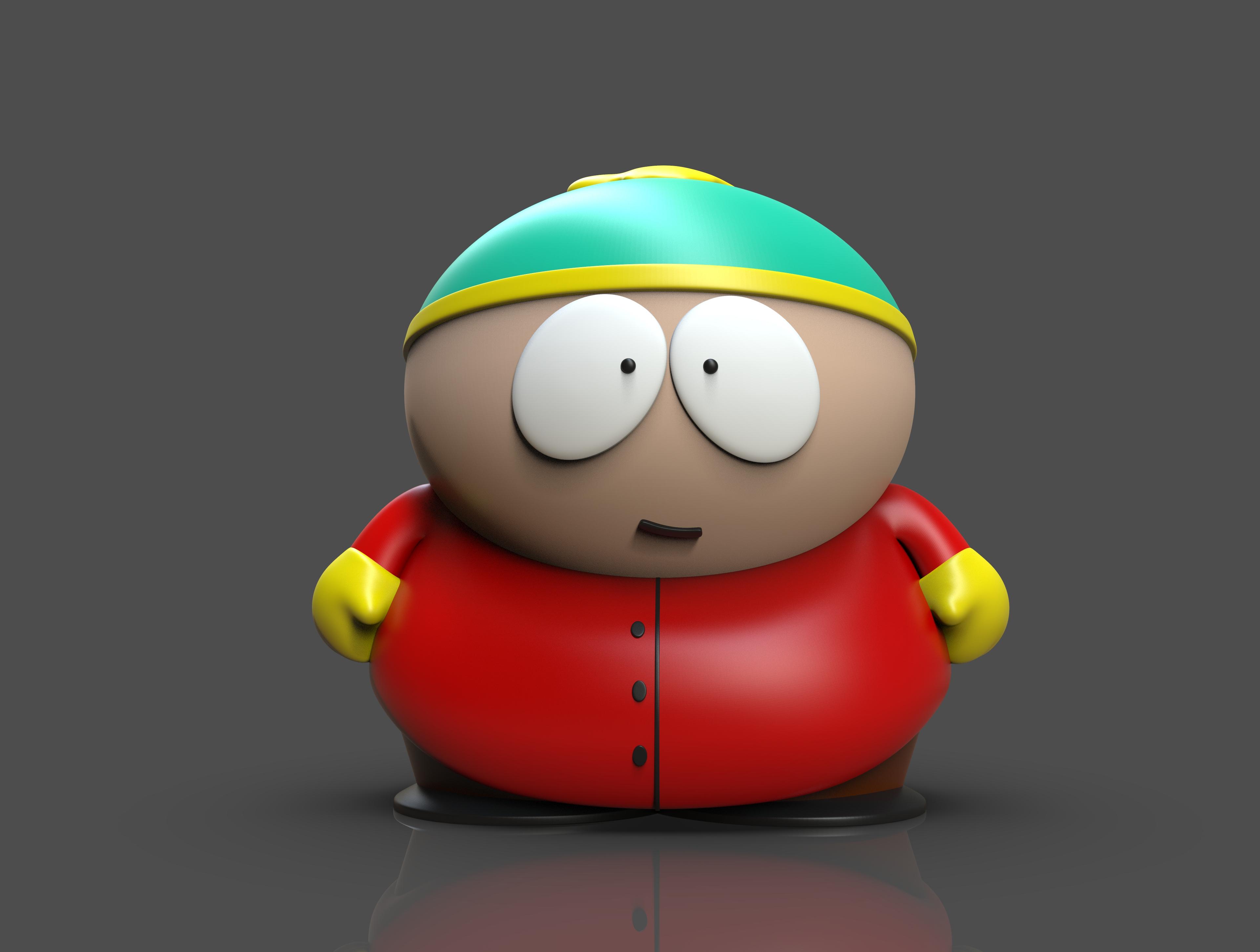 South Park Cartman Figure  3d model