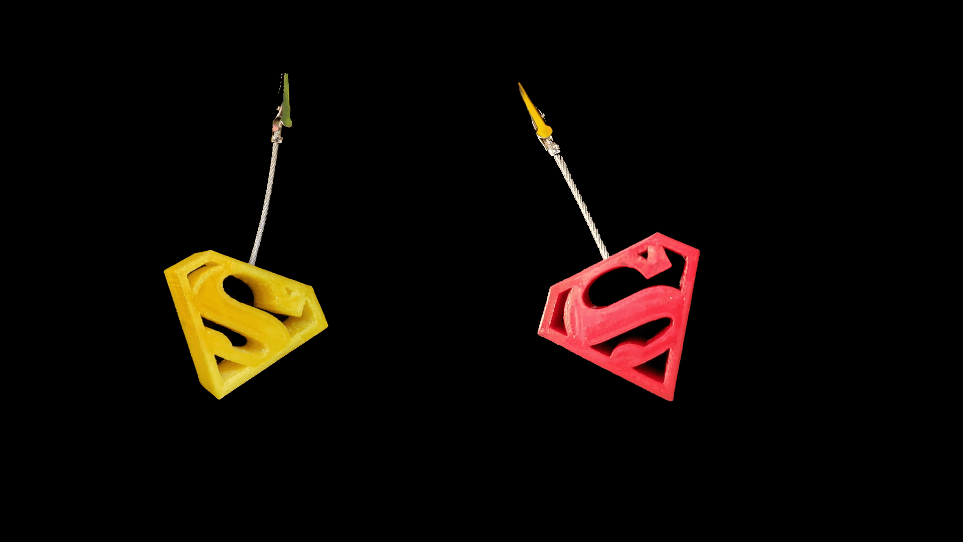 Superman Clip 3d model