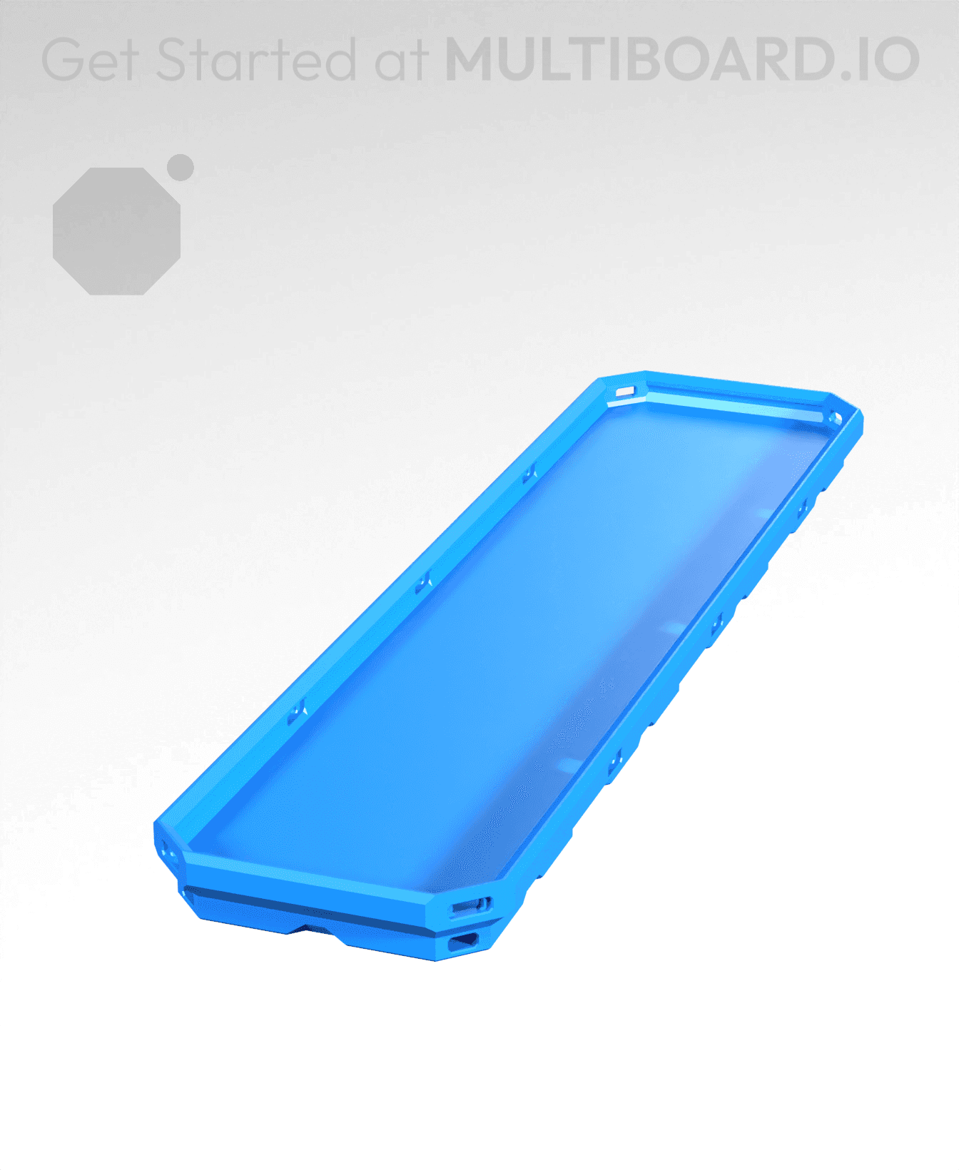 1x4 - Micro Multibin Shell 3d model