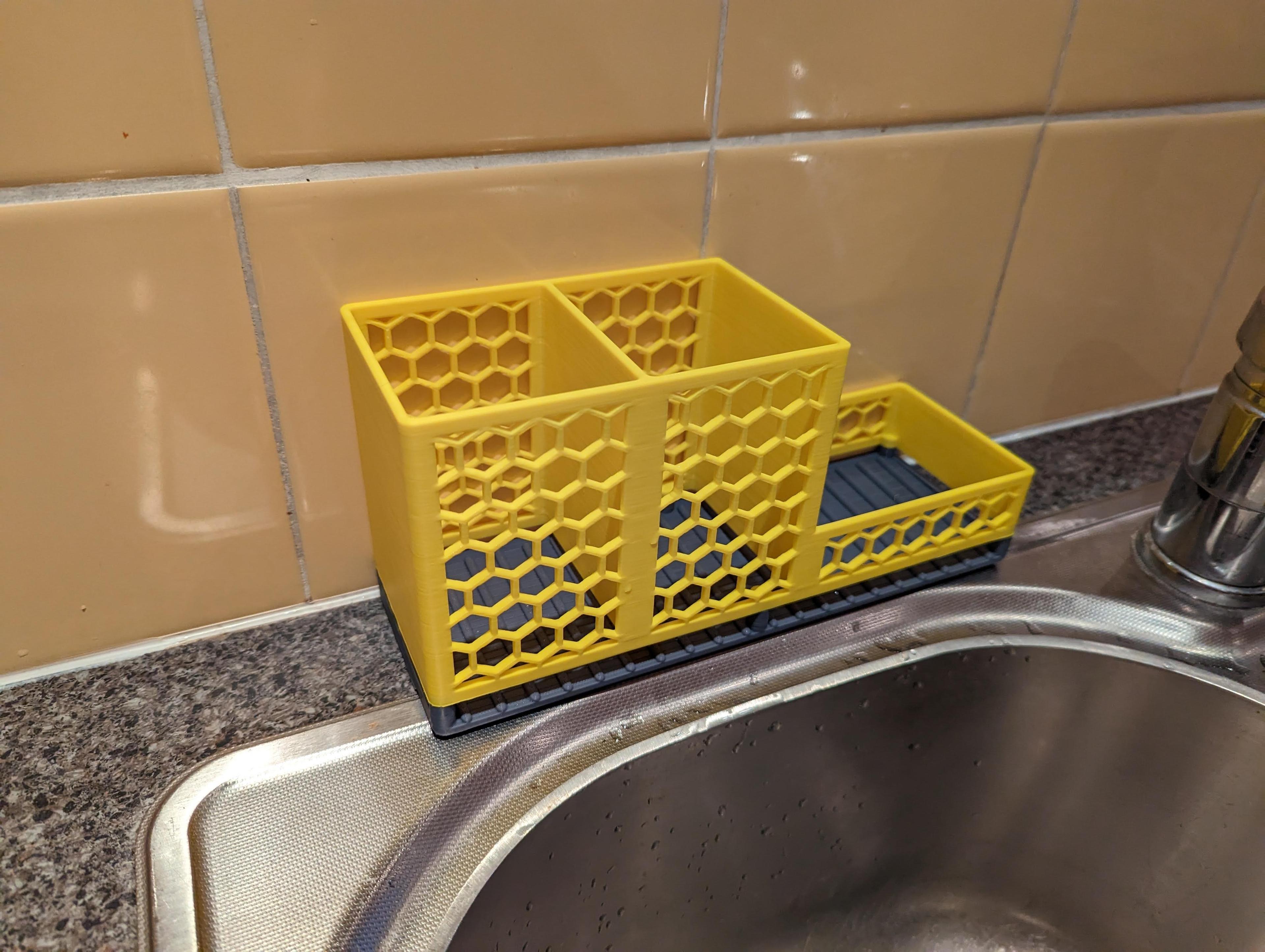 Kitchen Sink Organiser Caddy / Drip Tray 3d model