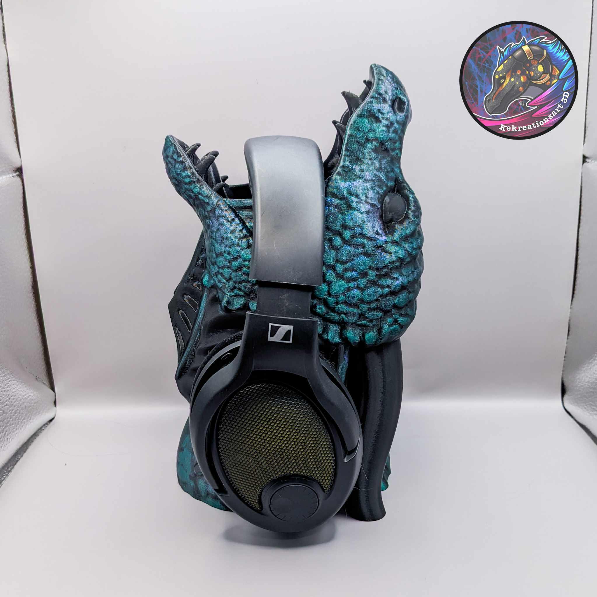Dragon Headset Holder 3d model
