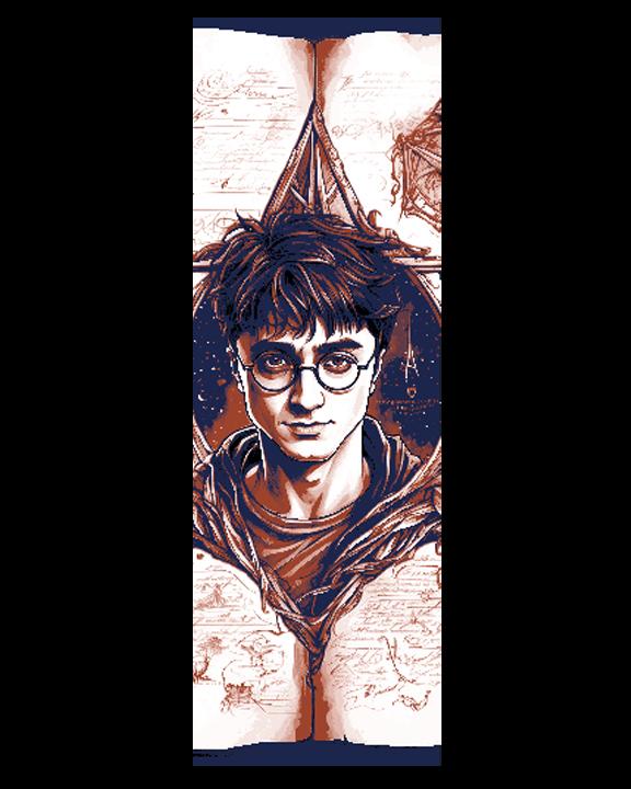 Fan Art from the Journal Pages of Harry Potter - Set of 3 Bookmarks 3d model