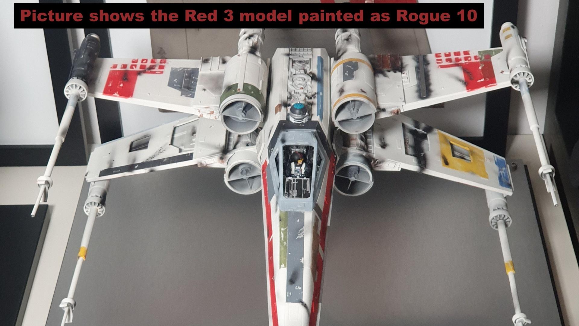 Model-X MK II 1/24 Studio Scale Red 5 3d model