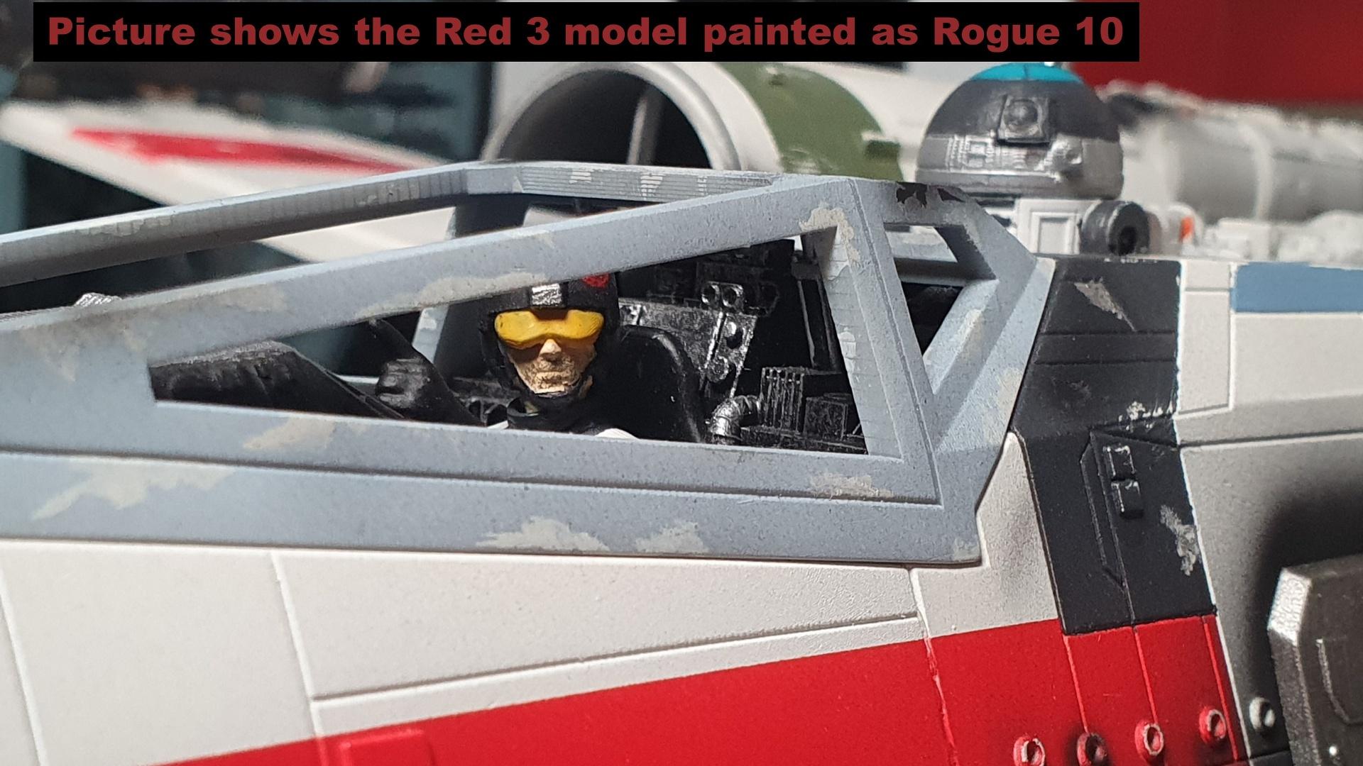 Model-X MK II 1/24 Studio Scale Red 5 3d model