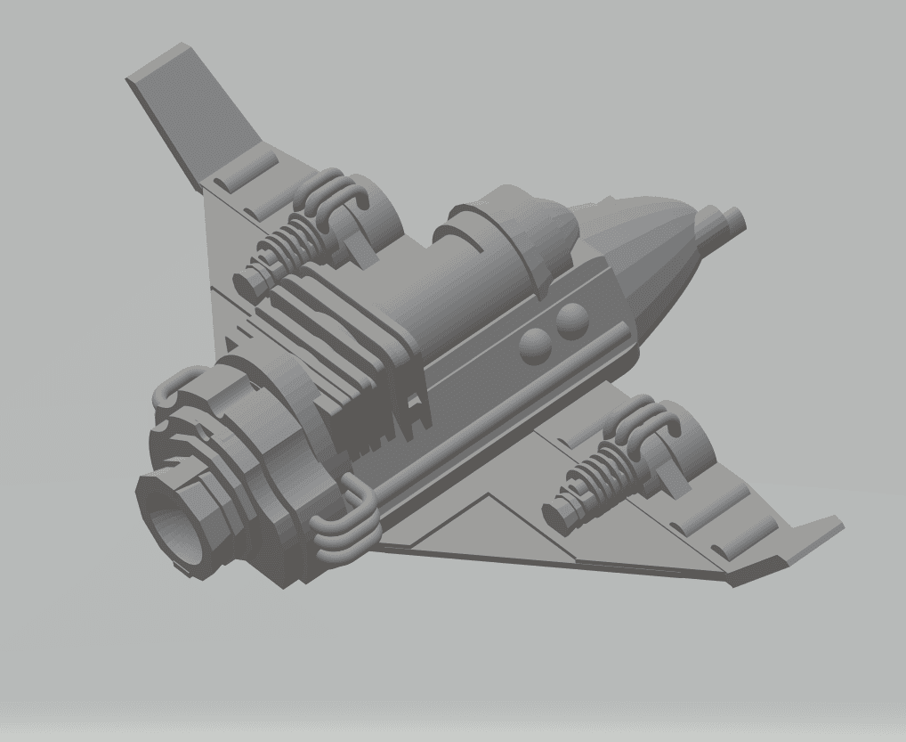 FHW Harxae Flier Concept  3d model