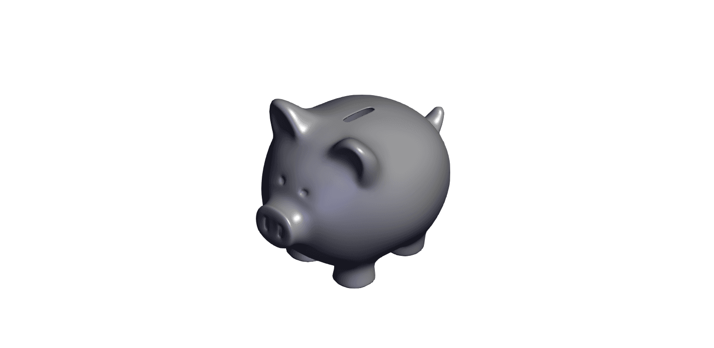 PiggyBank.obj 3d model