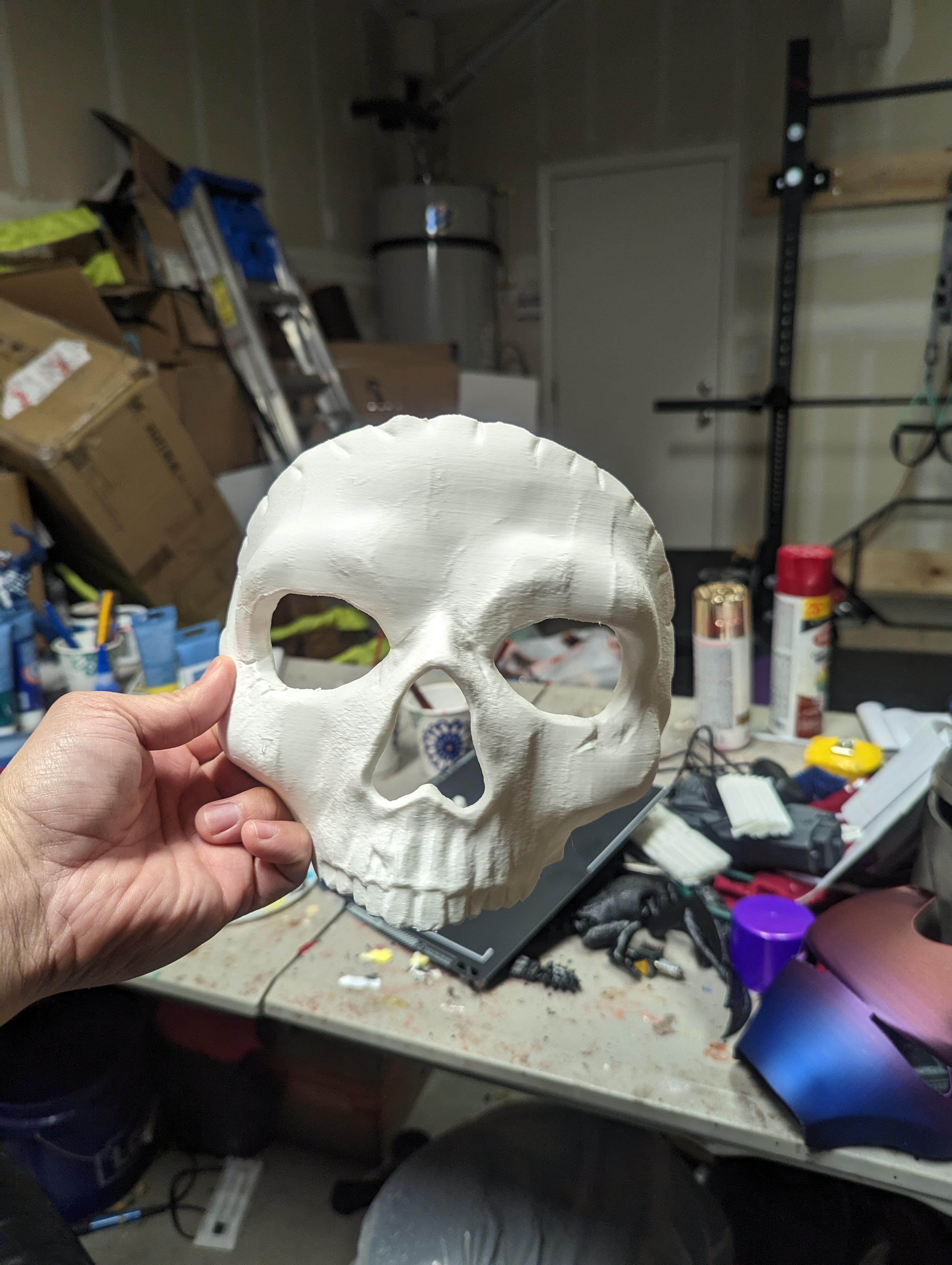CoD Ghost Mask 3d model