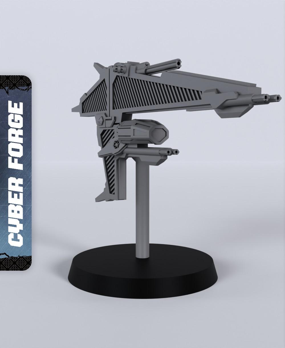 Starblade - With Free Cyberpunk Warhammer - 40k Sci-Fi Gift Ideas for RPG and Wargamers 3d model