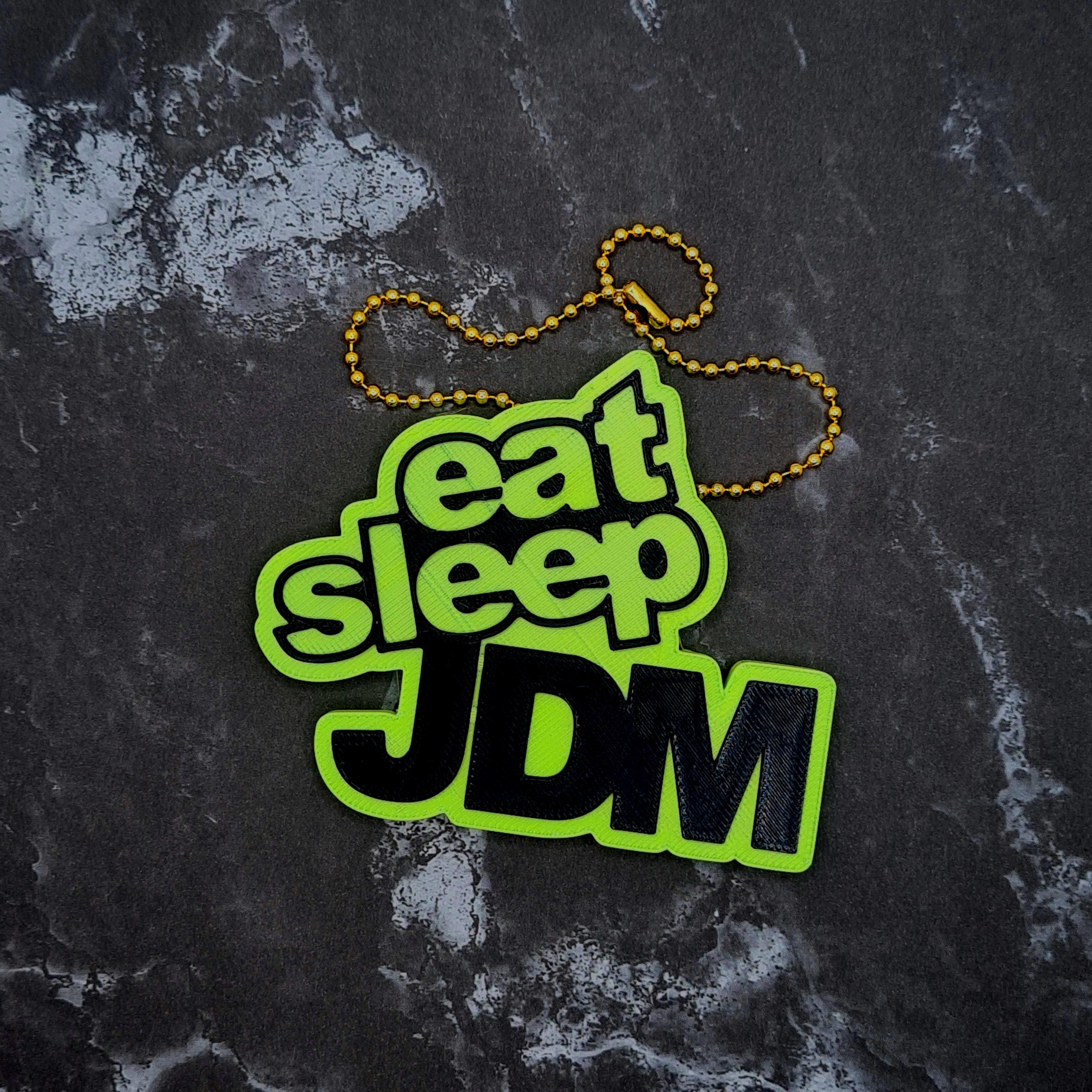 Eat Sleep JDM Charm 3d model