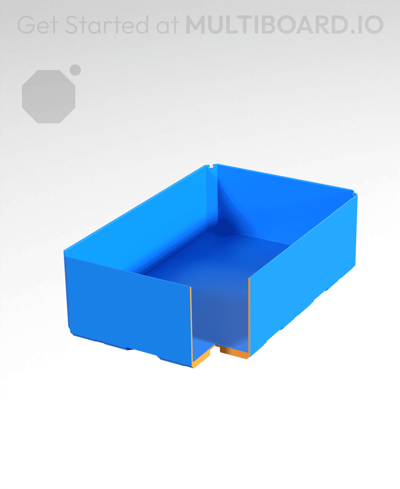 2x3x1 - Bin - Multibin Insert 3d model