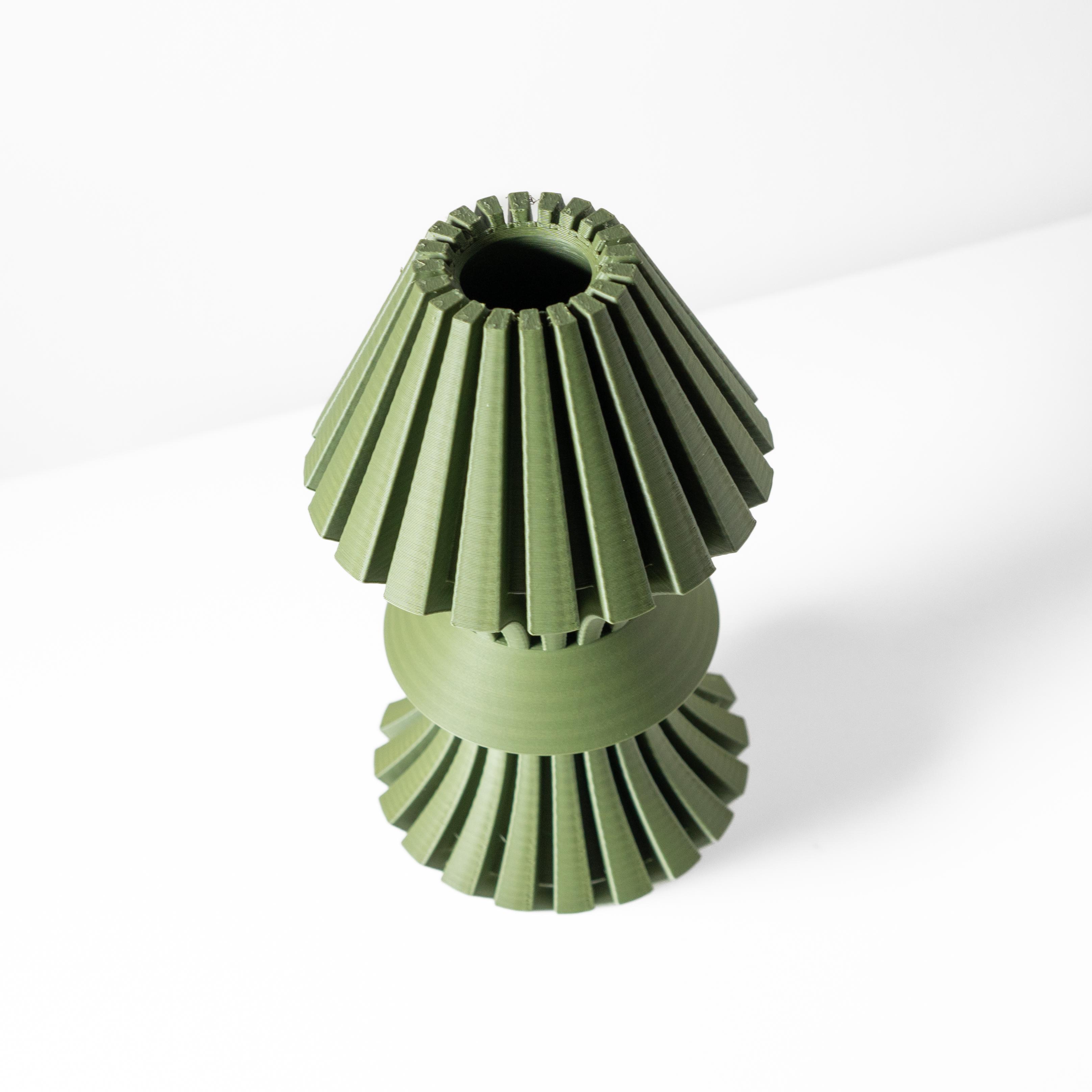 The Korin Vase, Modern and Unique Home Decor for Dried and Preserved Flower Arrangement  | STL File 3d model