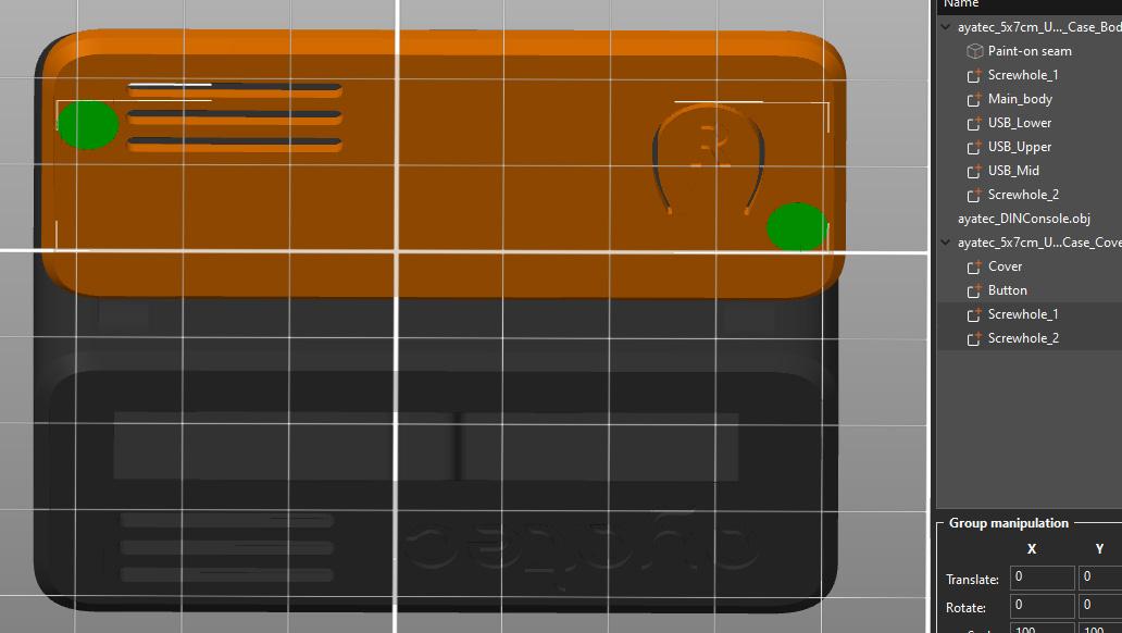 5x7cm Universal PCB Board Case 3d model