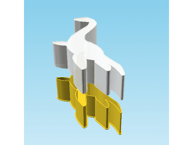 Dinosaur Icon 00E6, nestable box (v2) 3d model