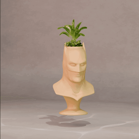 Batman Planter 3d model