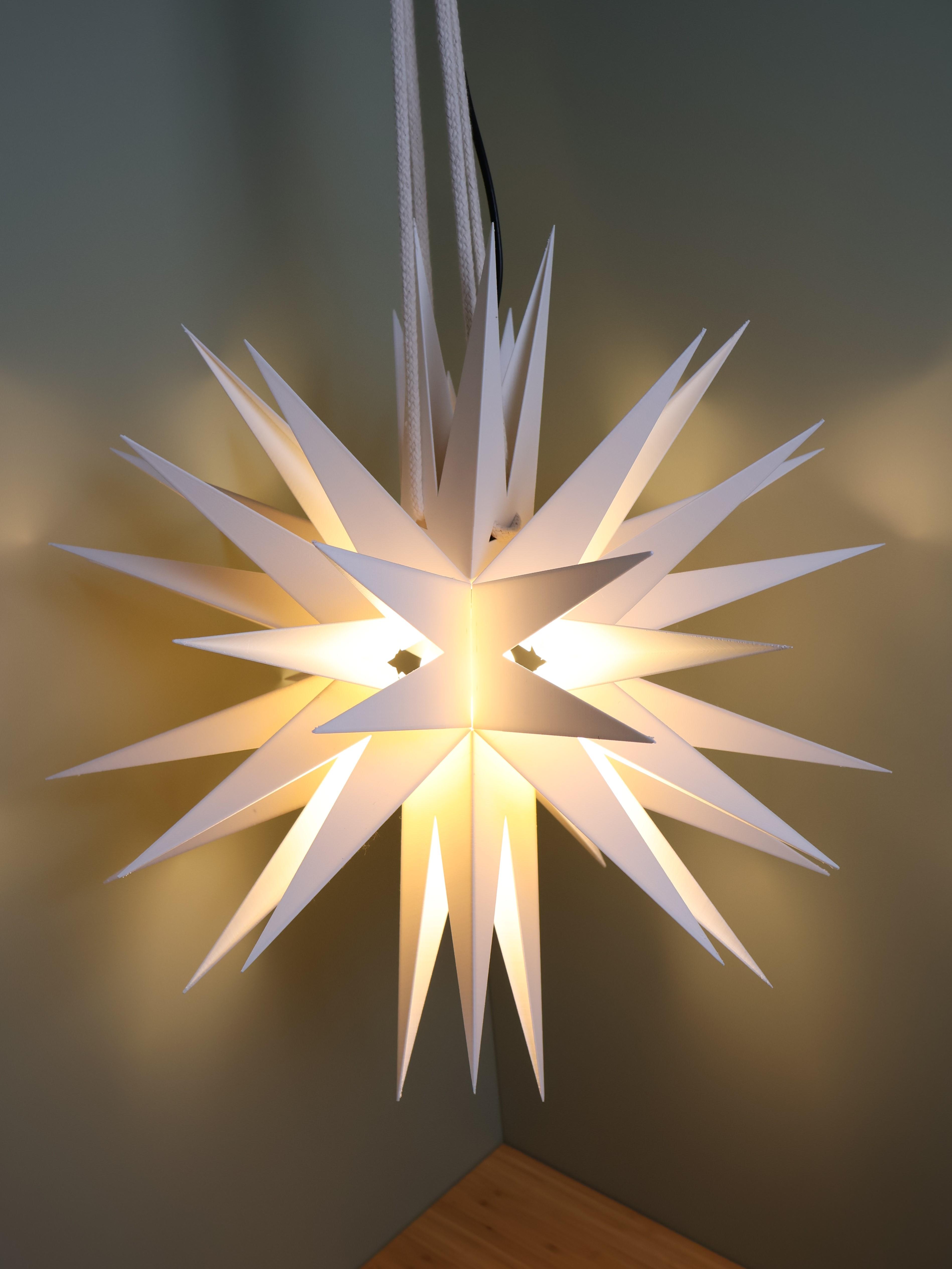Spiky Star Lamp 3d model