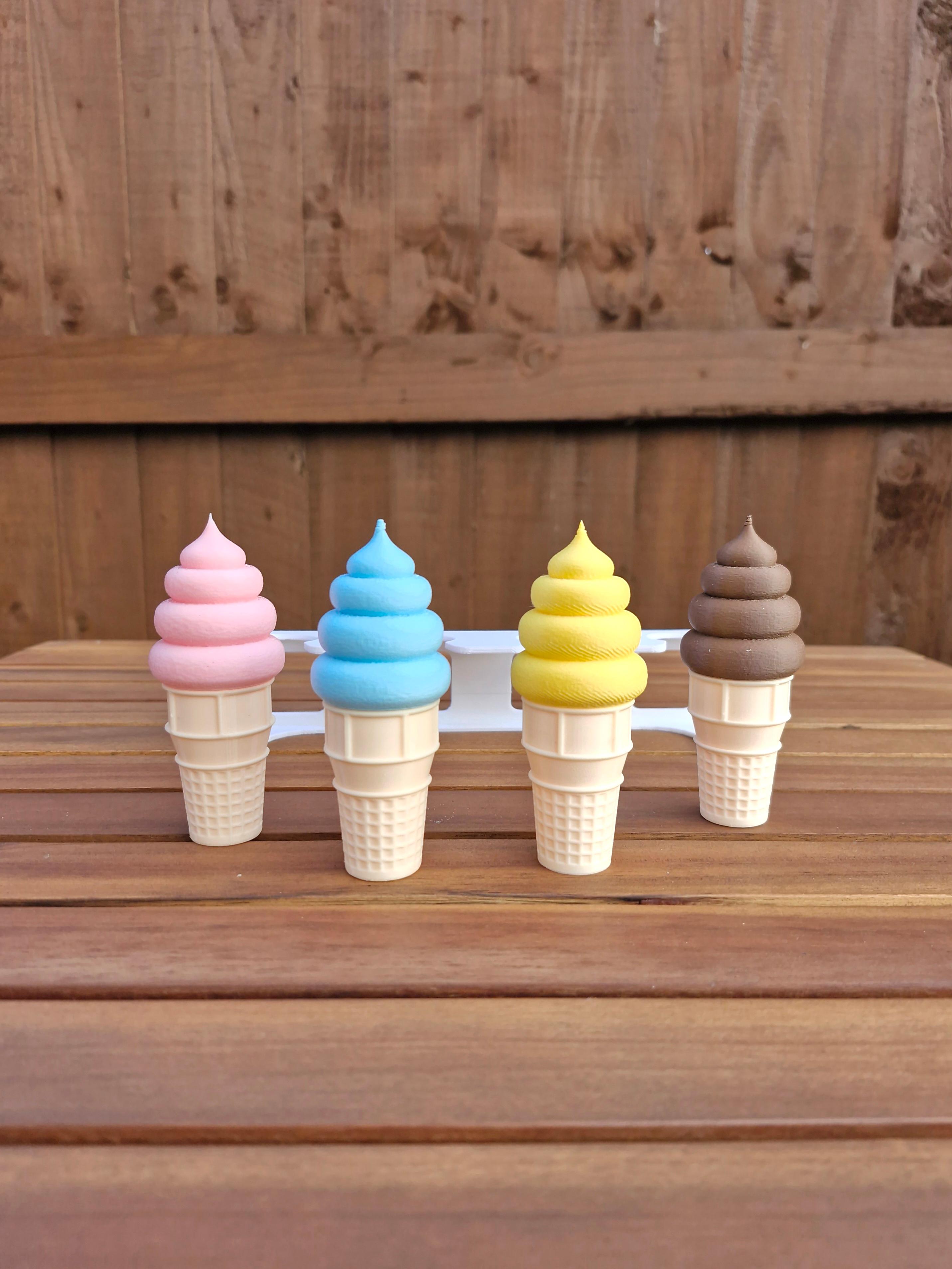 Ice Cream Cone Display 3d model