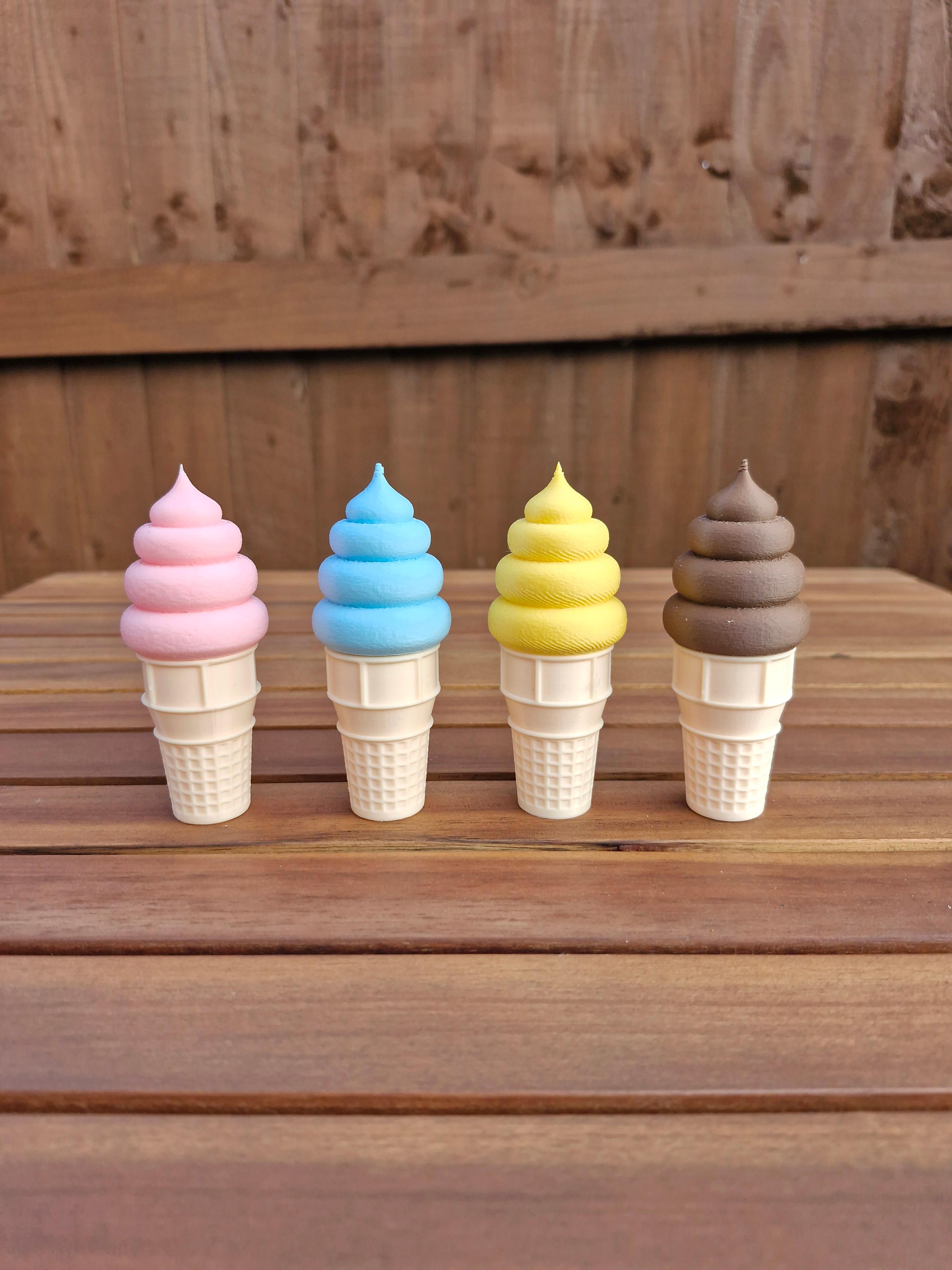 Ice Cream Cone Display 3d model