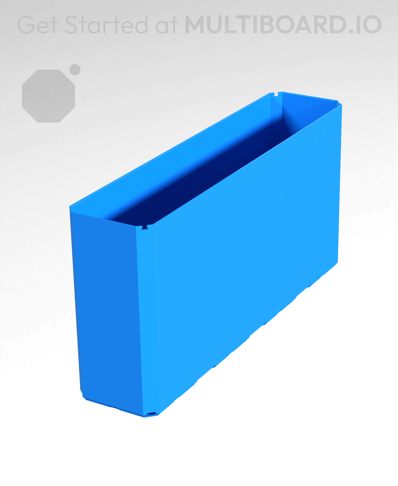 1x4x2 - Bin - Multibin Insert 3d model