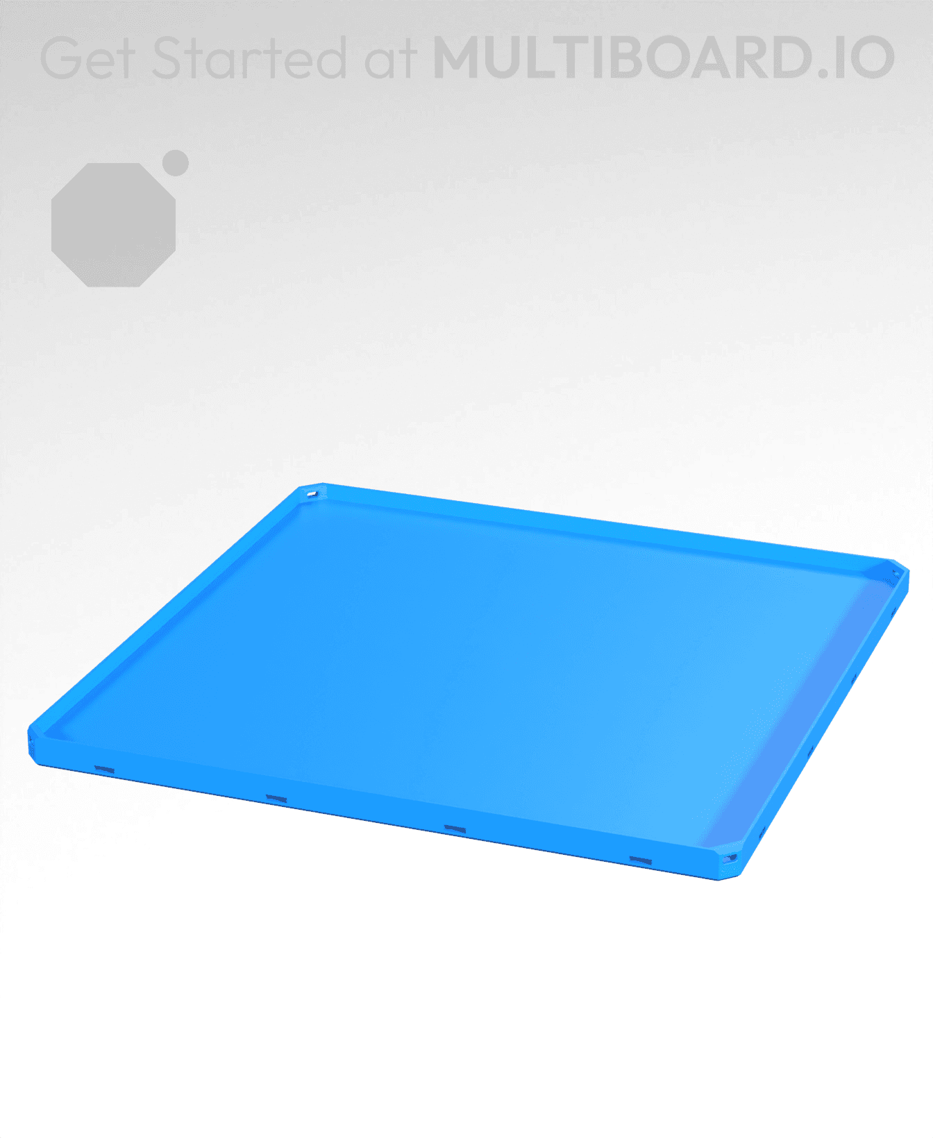 4x4 - Horizontal Bin Tray 3d model