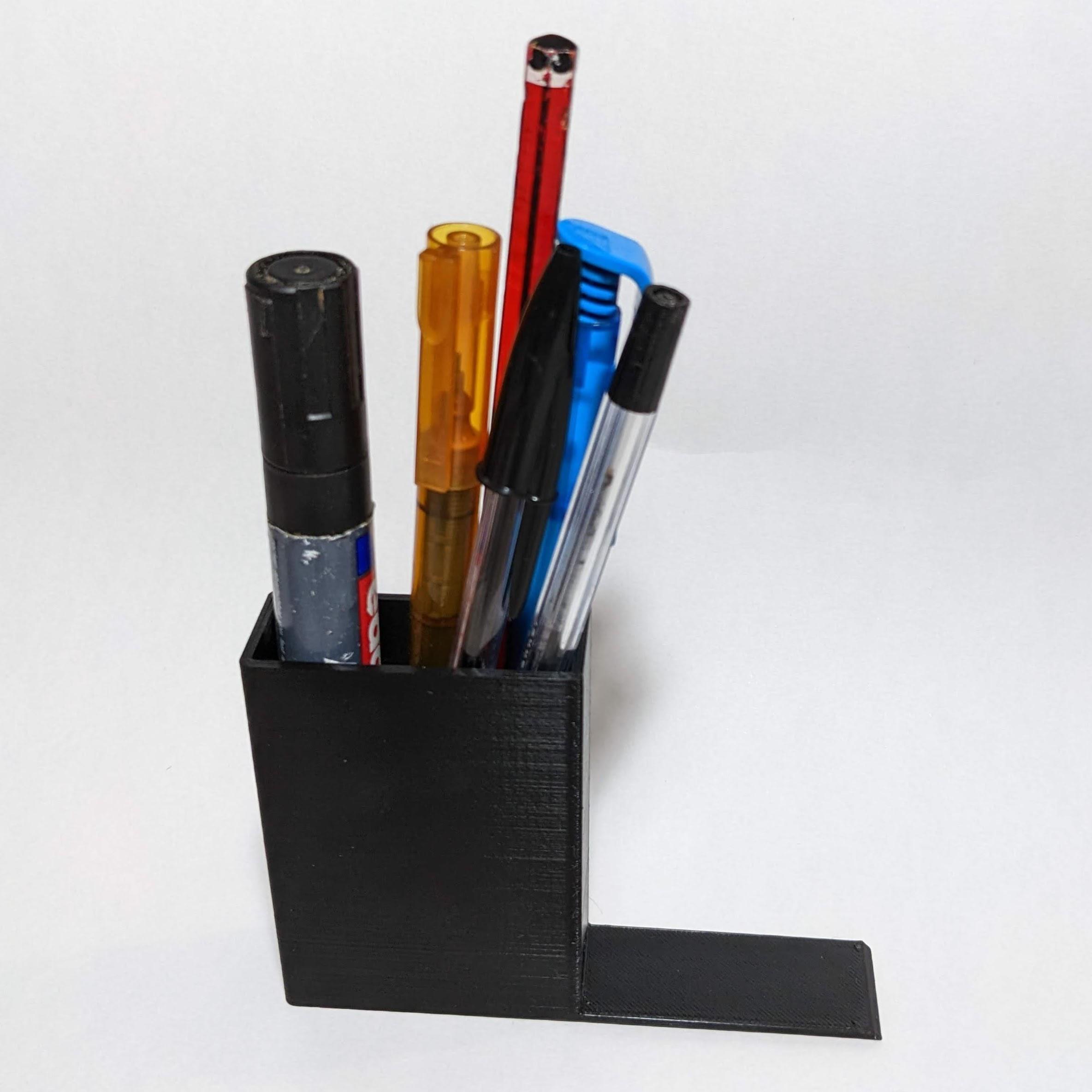 Pencil pot bookend 3d model