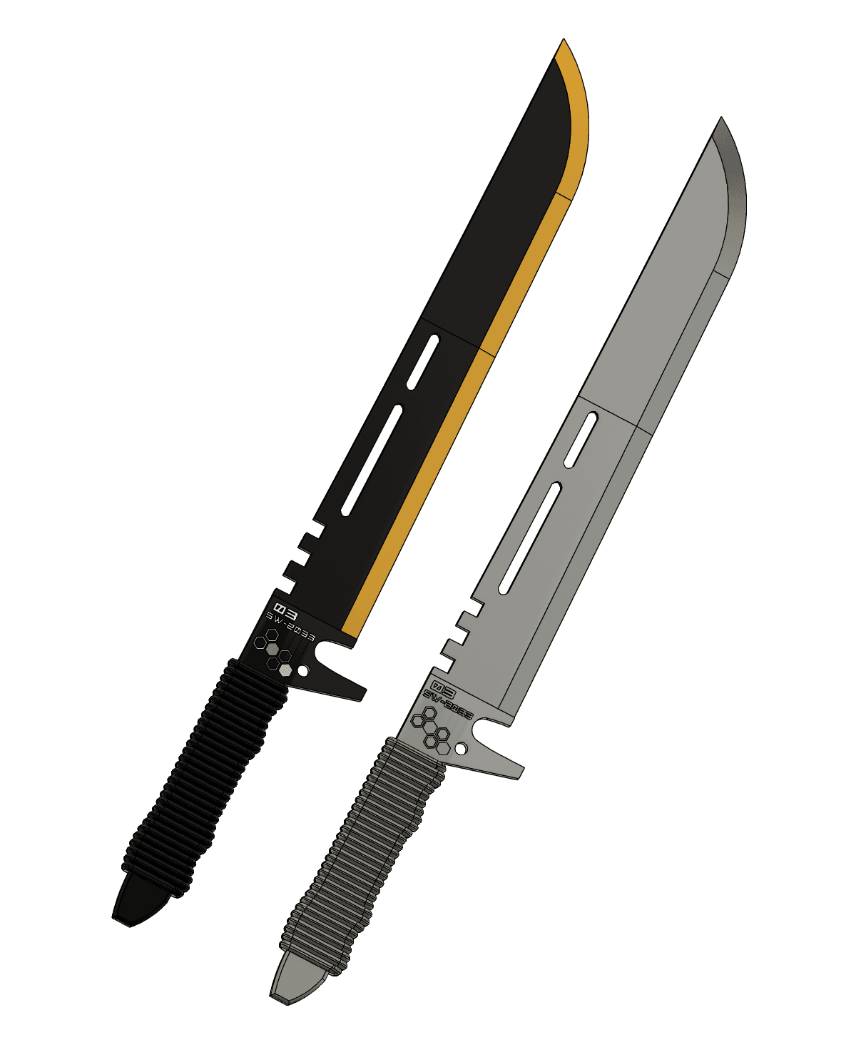 Soshiro Hoshina Sword - Kaiju No.8 Cosplay 3d model