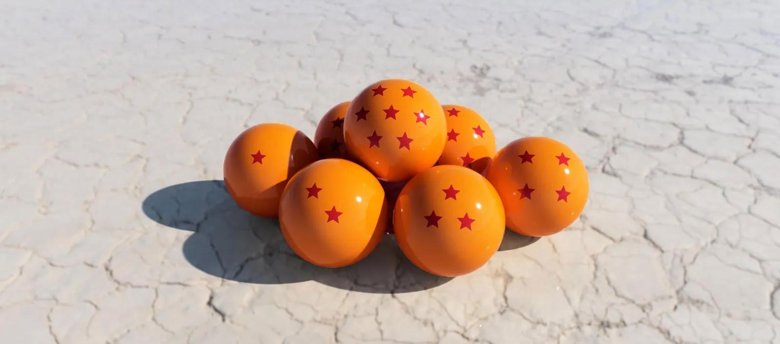 Dragon Balls (two color)  3d model