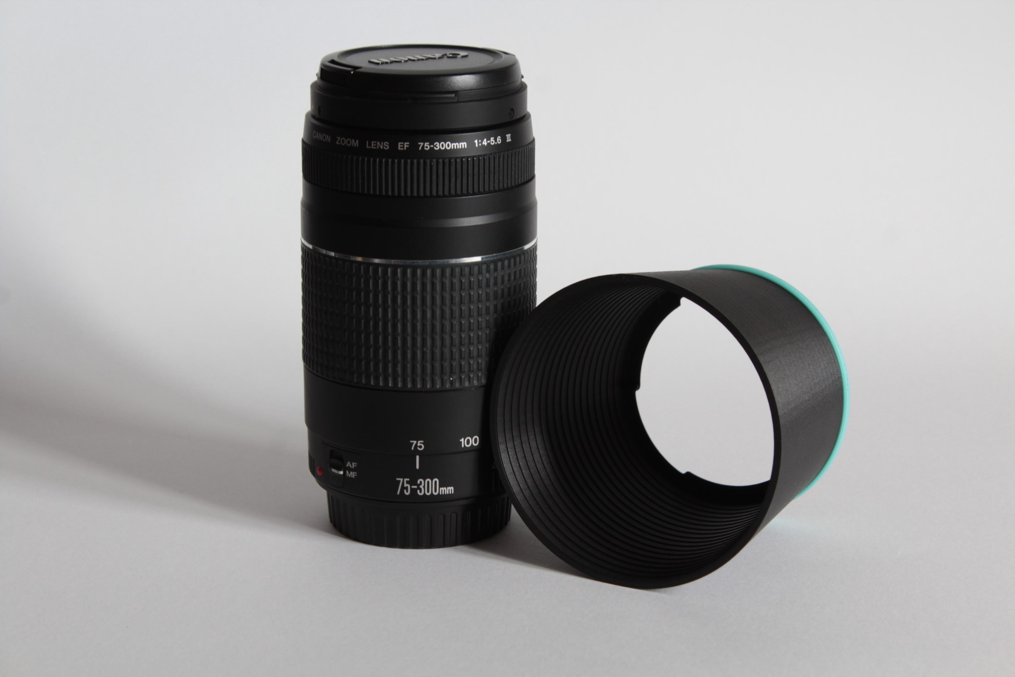 Long lens hood for CANON EF/EFS  3d model