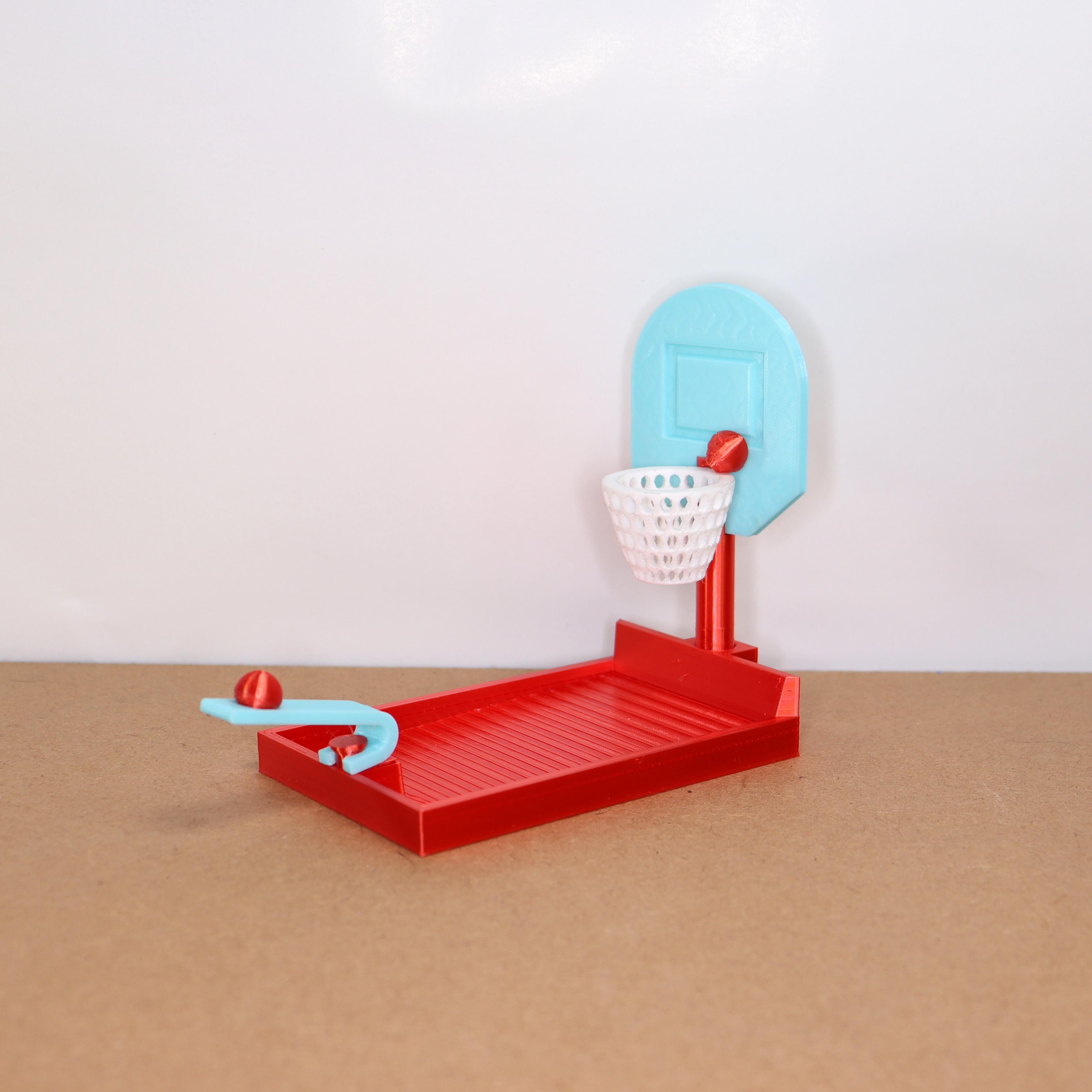 Basket ball desk toy 3d model