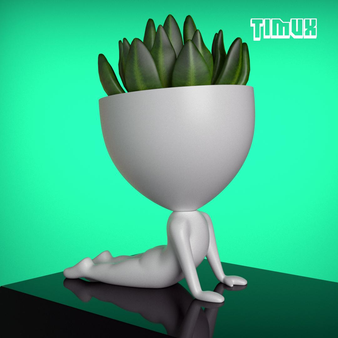 ROBERT PLANT YOGA COBRA POSE 3d model