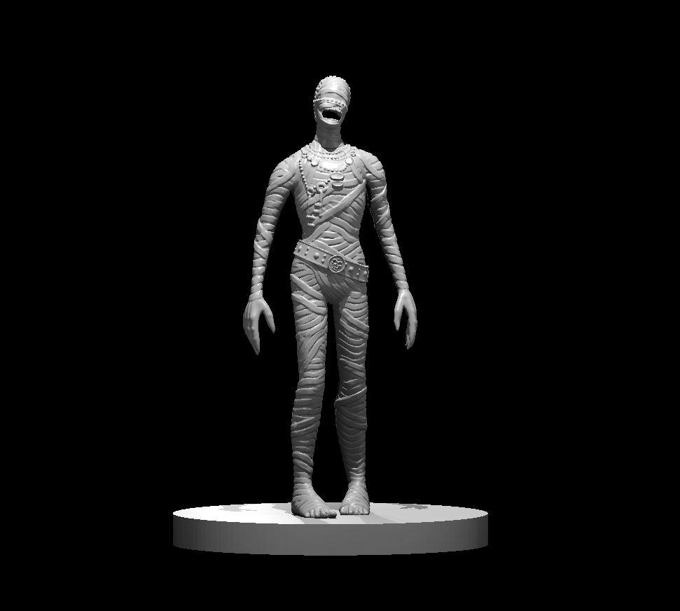Mummy - Mummy - 3d model render - D&D - 3d model