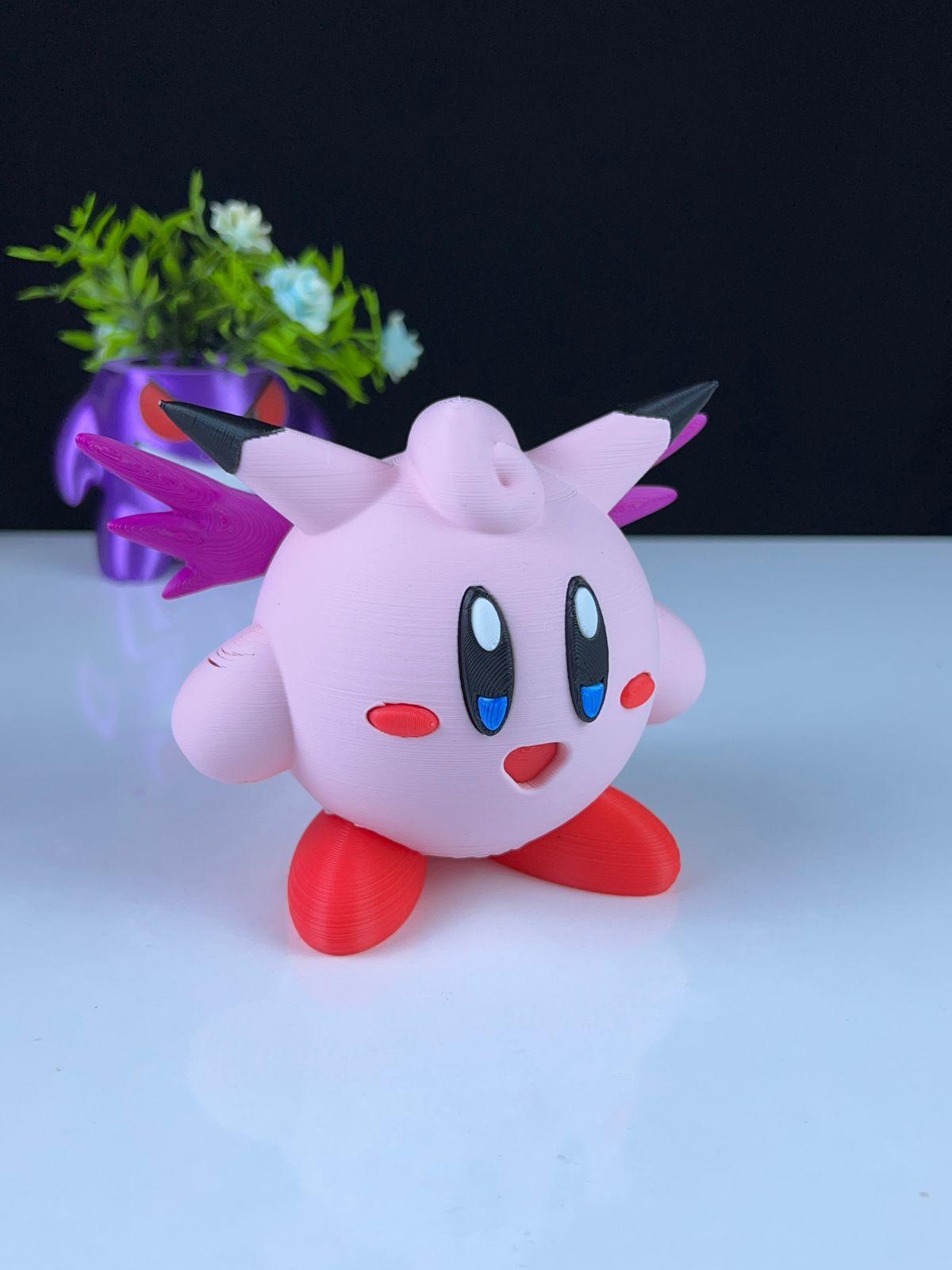 Clefable Kirby - Multipart 3d model